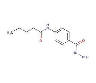 N-[4-(Hydrazinocarbonyl)phenyl]pentanamide - chemical structure image