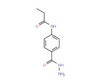 N-[4-(Hydrazinocarbonyl)phenyl]propanamide - chemical structure image