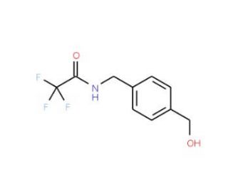 N-(4-Hydroxymethylbenzyl)trifluoroacetamide - chemical structure image