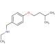 N-[4-(Isopentyloxy)benzyl]-1-ethanamine - chemical structure image