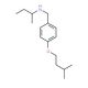 N-[4-(Isopentyloxy)benzyl]-2-butanamine - chemical structure image