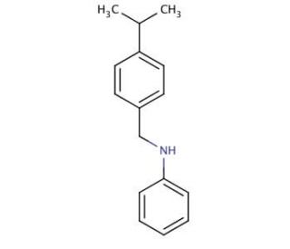 N-(4-Isopropylbenzyl)aniline - chemical structure image