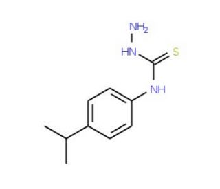 N-(4-isopropylphenyl)hydrazinecarbothioamide - chemical structure image