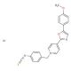 N-(4-Isothiocyanatobenzyl)-4-[5-(4-methoxyphenyl)-2-oxazolyl]pyridinium bromide (CAS 155862-90-1) - chemical structure image