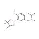 N-[4-Methoxy-3-(4,4,5,5-tetramethyl-1,3,2-dioxaborolan-2-yl)benzyl]-N-methylpropan-2-amine - chemical structure image