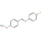 N-(4-Methoxybenzylidene)-4-fluoroaniline (CAS 3381-48-4) - chemical structure image