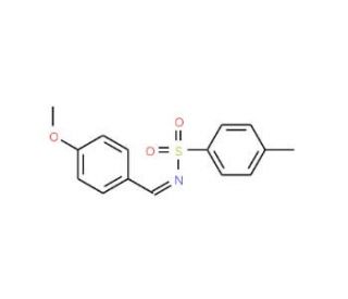 N-(4-Methoxybenzylidene)-4-methylbenzenesulfonamide (CAS 14674-38-5) - chemical structure image