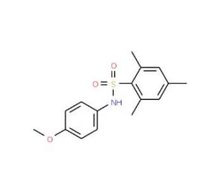 N-(4-methoxyphenyl)-2,4,6-trimethylbenzene-1-sulfonamide - chemical structure image
