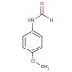 N-(4-Methoxyphenyl)formamide (CAS 5470-34-8) - chemical structure image