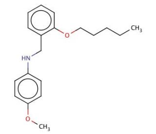 N-(4-Methoxyphenyl)-N-[2-(pentyloxy)benzyl]amine - chemical structure image