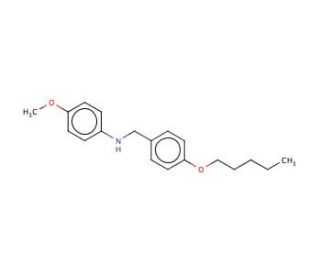 N-(4-Methoxyphenyl)-N-[4-(pentyloxy)benzyl]amine - chemical structure image
