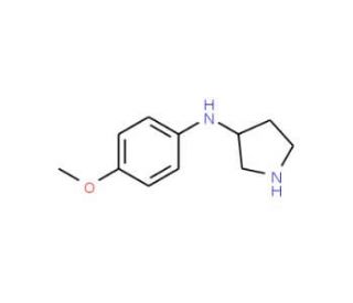 N-(4-Methoxyphenyl)pyrrolidin-3-amine - chemical structure image