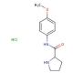 N-(4-methoxyphenyl)pyrrolidine-2-carboxamide hydrochloride - chemical structure image
