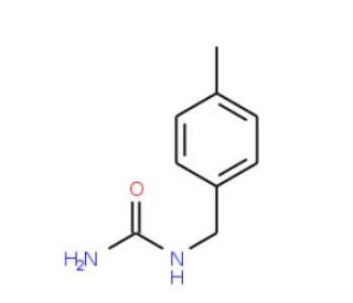 N-(4-Methylbenzyl)urea (CAS 54582-34-2) - chemical structure image