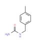N-(4-Methylbenzyl)urea (CAS 54582-34-2) - chemical structure image