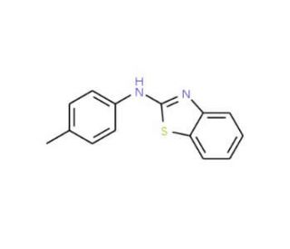 N-(4-methylphenyl)-1,3-benzothiazol-2-amine (CAS 70785-26-1) - chemical structure image