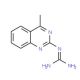 N-(4-methylquinazolin-2-yl)guanidine (CAS 716-11-0) - chemical structure image