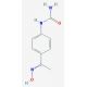 N-{4-[N-hydroxyethanimidoyl]phenyl}urea (CAS 128369-78-8) - chemical structure image