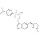 N-(4-Nitrobenzenesulfonyl) N-Desmethyl Zolmitriptan - chemical structure image