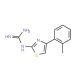 N-(4-o-Tolyl-thiazol-2-yl)-guanidine - chemical structure image
