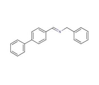 N-(4-Phenylbenzylidene)benzylamine (CAS 118578-71-5) - chemical structure image