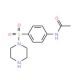 N-[4-(Piperazine-1-sulfonyl)-phenyl]-acetamide (CAS 100318-71-6) - chemical structure image
