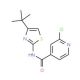 N-[4-(tert-Butyl)-1,3-thiazol-2-yl]-2-chloroisonicotinamide - chemical structure image