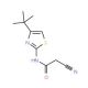 N-(4-tert-butyl-1,3-thiazol-2-yl)-2-cyanoacetamide - chemical structure image