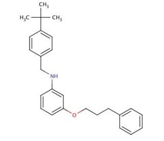 N-[4-(tert-Butyl)benzyl]-3-(3-phenylpropoxy)-aniline (CAS 1040690-48-9) - chemical structure image