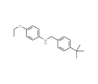 N-[4-(tert-Butyl)benzyl]-4-ethoxyaniline (CAS 1002652-12-1) - chemical structure image