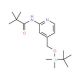 N-[4-(tert-Butyl-dimethyl-silanyloxymethyl)-pyridin-2-yl]-2,2-dimethyl-propionamide (CAS 618107-92-9) - chemical structure im