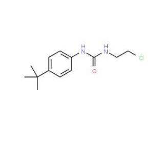 N-[4-(tert-Butyl)phenyl]-N&prime;-(2-chloroethyl)urea - chemical structure image