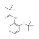 N-(4-tert-Butylsulfanyl-pyridin-3-yl)-2,2-dimethyl-propionamide (CAS 766557-58-8) - chemical structure image
