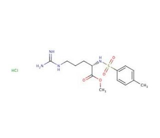 N-4-Tosyl-L-arginine methyl ester hydrochloride (CAS 1784-03-8) - chemical structure image