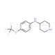 N-[4-(Trifluoromethoxy)phenyl]piperidin-4-amine - chemical structure image