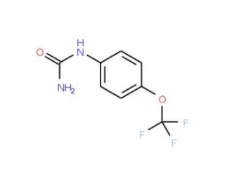 N-[4-(Trifluoromethoxy)phenyl]urea (CAS 82971-90-2) - chemical structure image
