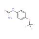 N-[4-(Trifluoromethoxy)phenyl]urea (CAS 82971-90-2) - chemical structure image
