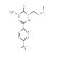 N-[4-(Trifluoromethyl)benzoyl]-L-methioninyl hydrazide (CAS 175202-27-4) - chemical structure image