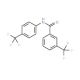 N-[4-(Trifluoromethyl)phenyl]-4-(trifluoromethyl)-benzamide (CAS 195371-90-5) - chemical structure image