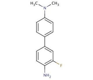N-(4&prime;-Amino-3&prime;-fluoro[1,1&prime;-biphenyl]-4-yl)-N,N-dimethylamine - chemical structure image