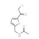 N-[5-(2-Chloro-acetyl)-furan-2-ylmethyl]-acetamide - chemical structure image