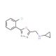 N-{[5-(2-chlorophenyl)-1,3,4-oxadiazol-2-yl]methyl}-N-cyclopropylamine - chemical structure image