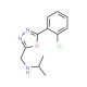 N-{[5-(2-chlorophenyl)-1,3,4-oxadiazol-2-yl]methyl}-N-isopropylamine - chemical structure image