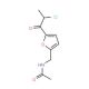 N-{[5-(2-chloropropanoyl)-2-furyl]methyl}acetamide - chemical structure image