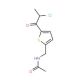 N-{[5-(2-chloropropanoyl)thien-2-yl]methyl}acetamide - chemical structure image