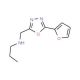 N-{[5-(2-furyl)-1,3,4-oxadiazol-2-yl]methyl}-N-propylamine - chemical structure image
