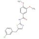 N-[5-(3-Chloro-benzyl)-thiazol-2-yl]-3,4-dimethoxy-benzamide - chemical structure image