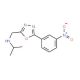 N-{[5-(3-nitrophenyl)-1,3,4-oxadiazol-2-yl]methyl}propan-2-amine - chemical structure image