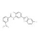 N-[5-(5-Chloro-benzooxazol-2-yl)-2-methyl-phenyl]-3-nitro-benzamide - chemical structure image