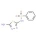 N-(5-amino-1,3,4-thiadiazol-2-yl)benzenesulfonamide - chemical structure image